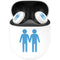 Blue Pride Google Pixel Buds Skin